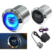 Illuminated Car Engine Start Push Button Switch Ignition Starter Touch Kit